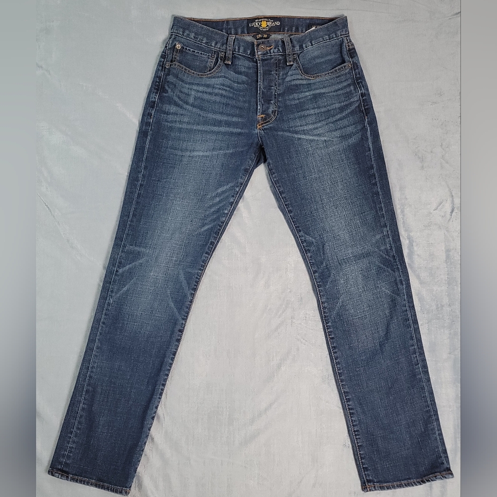 Lucky Brand Women's Dark Blue Relaxed Jeans